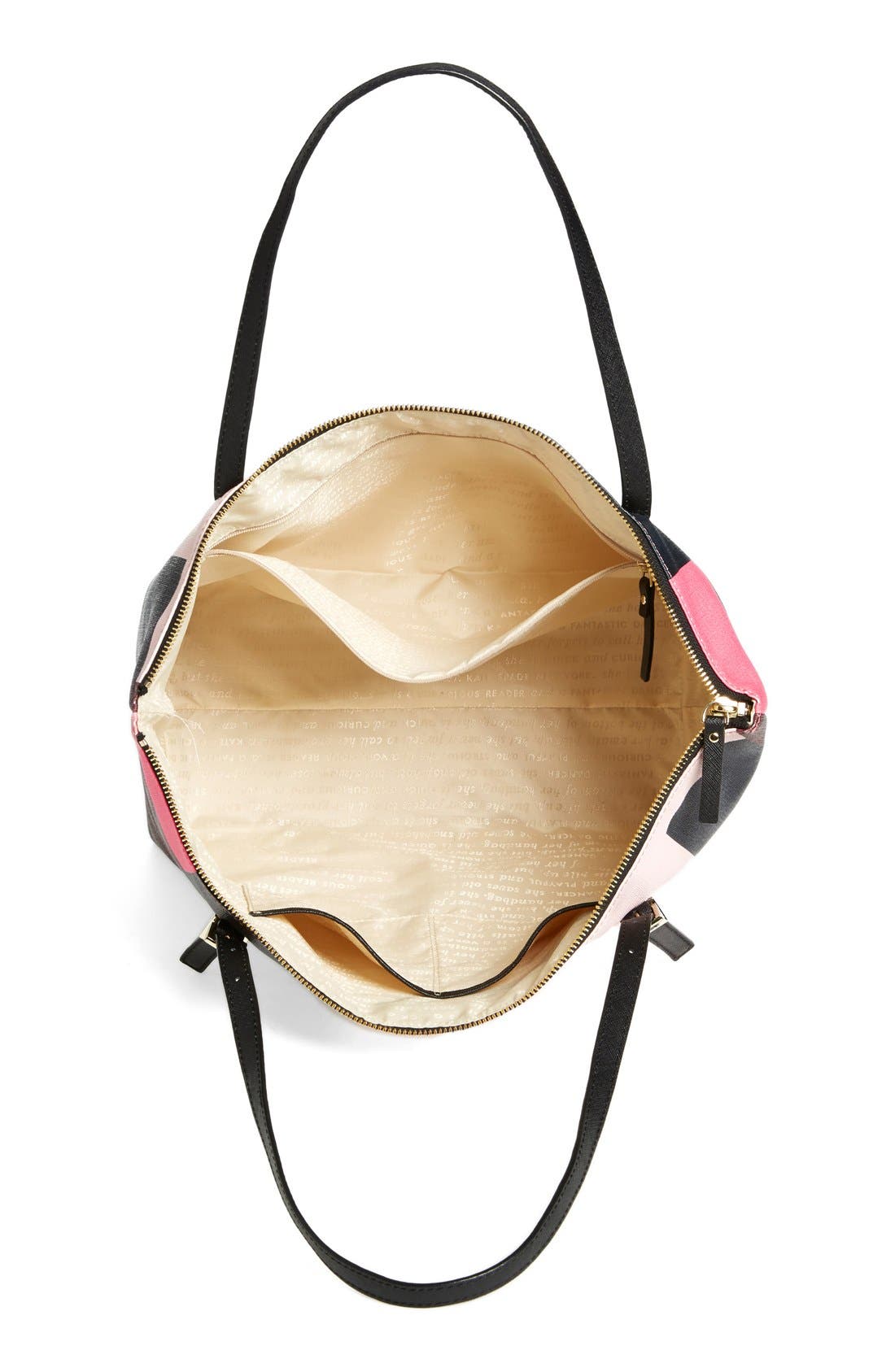 'emma lane - maya' tote, Alternate, color, PINK COLORBLOCK