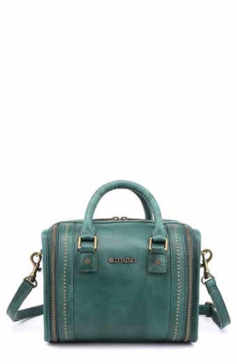 OLD TREND Mini Trunk Leather Crossbody Bag