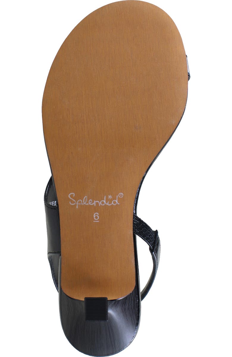 Splendid Helen Toe Loop Sandal, Alternate, color, Black