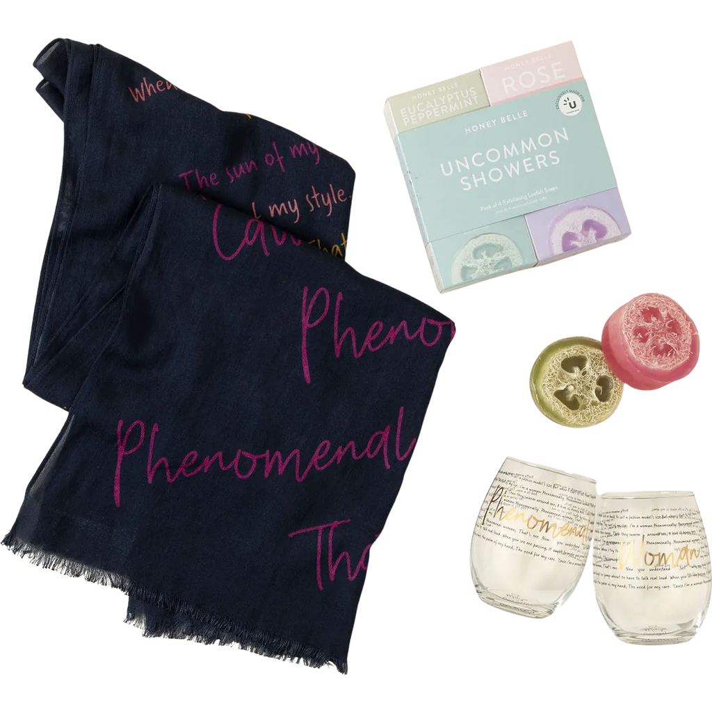 Uncommon Goods Phenomenal Woman Gift Set In Multicolor