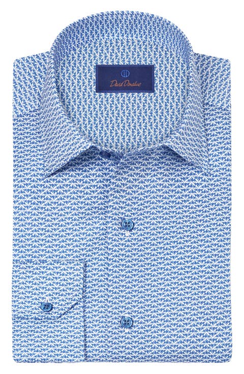 Novelty Print Classic Fit Sport Shirt