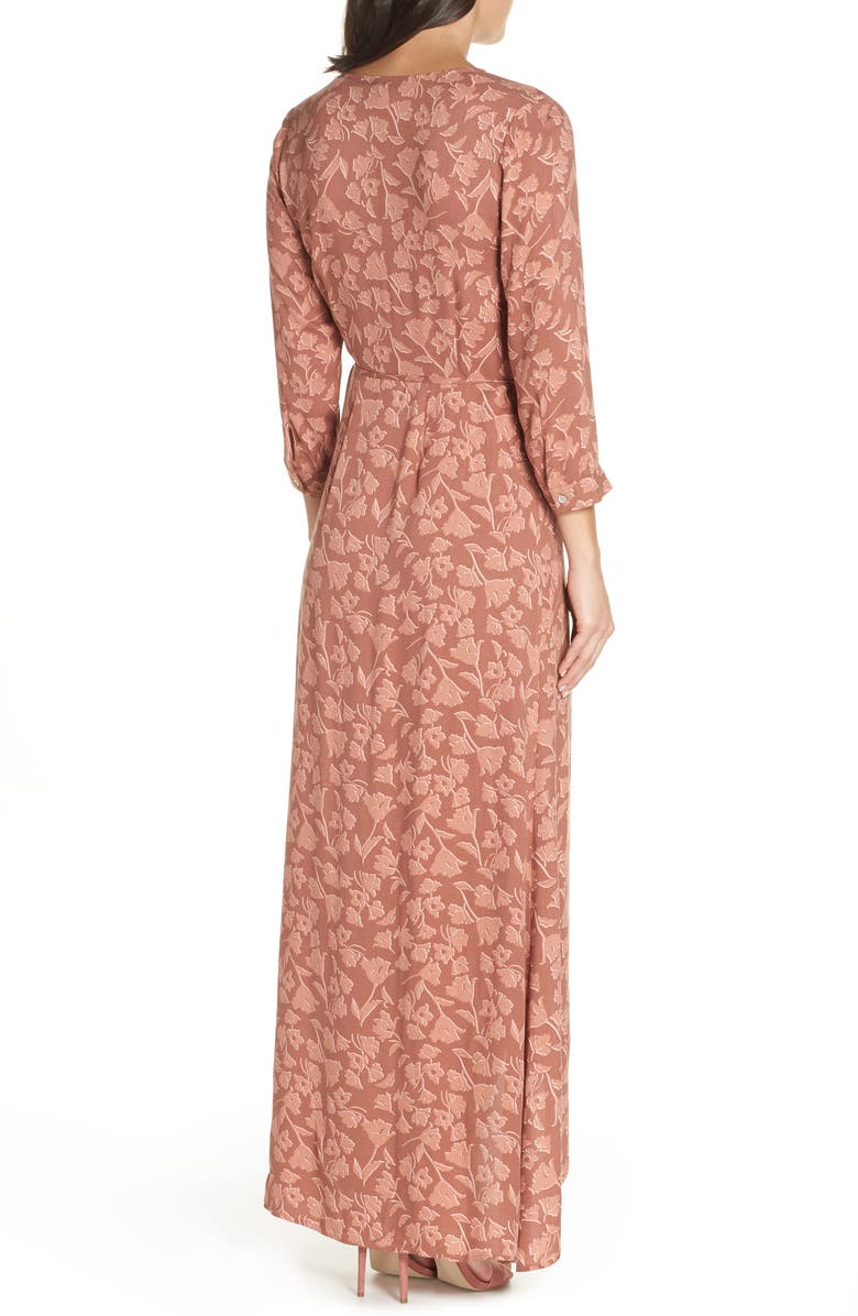 Knot Sisters Monica Wrap Dress, Alternate, color, 