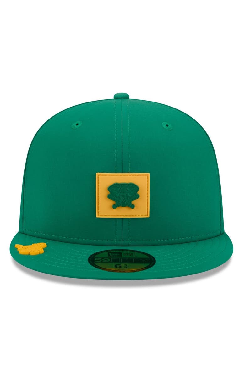 New Era Men's New Era  Green Athletics 2026 Clubhouse Alternate 59FIFTY Fitted Hat, Alternate, color, Green