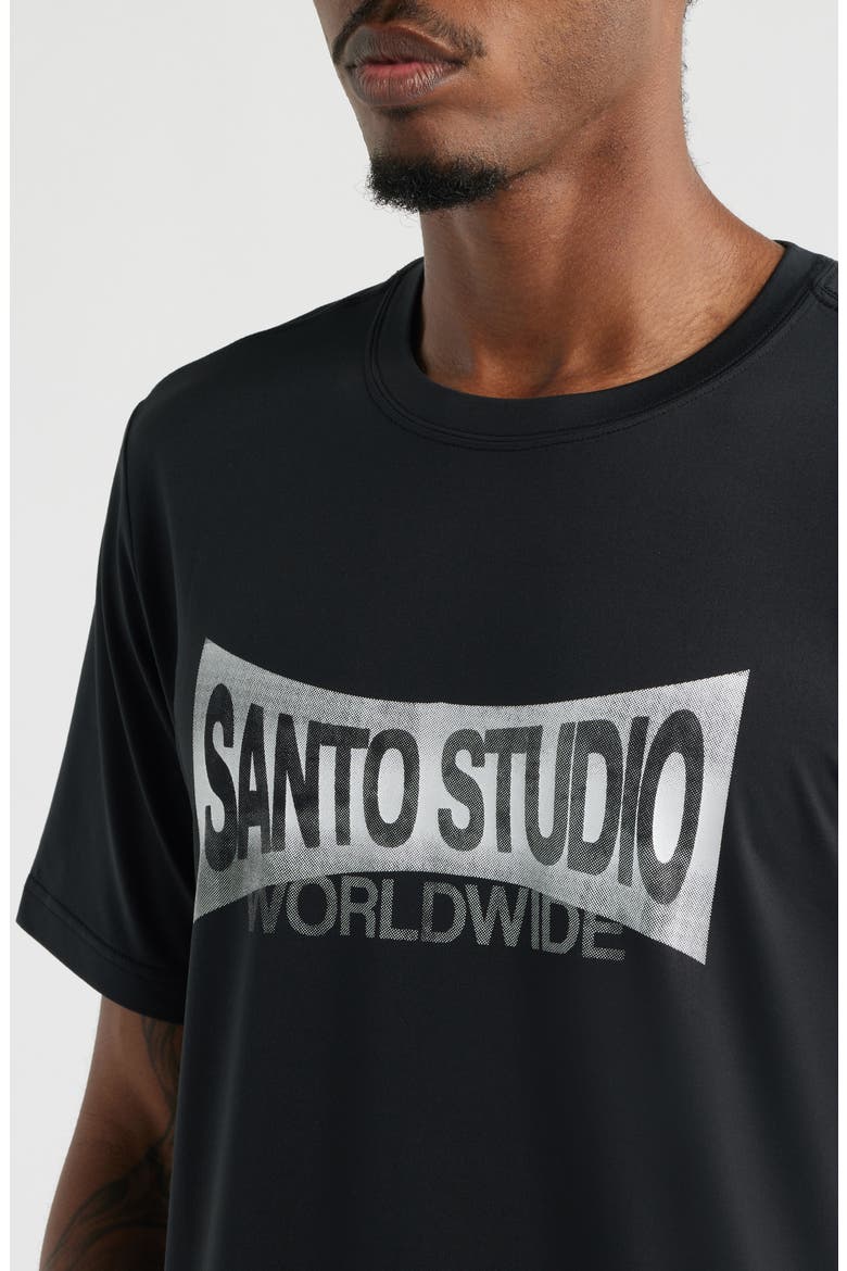 Ciao Tech Logo Graphic T-Shirt, Alternate, color, BLACK