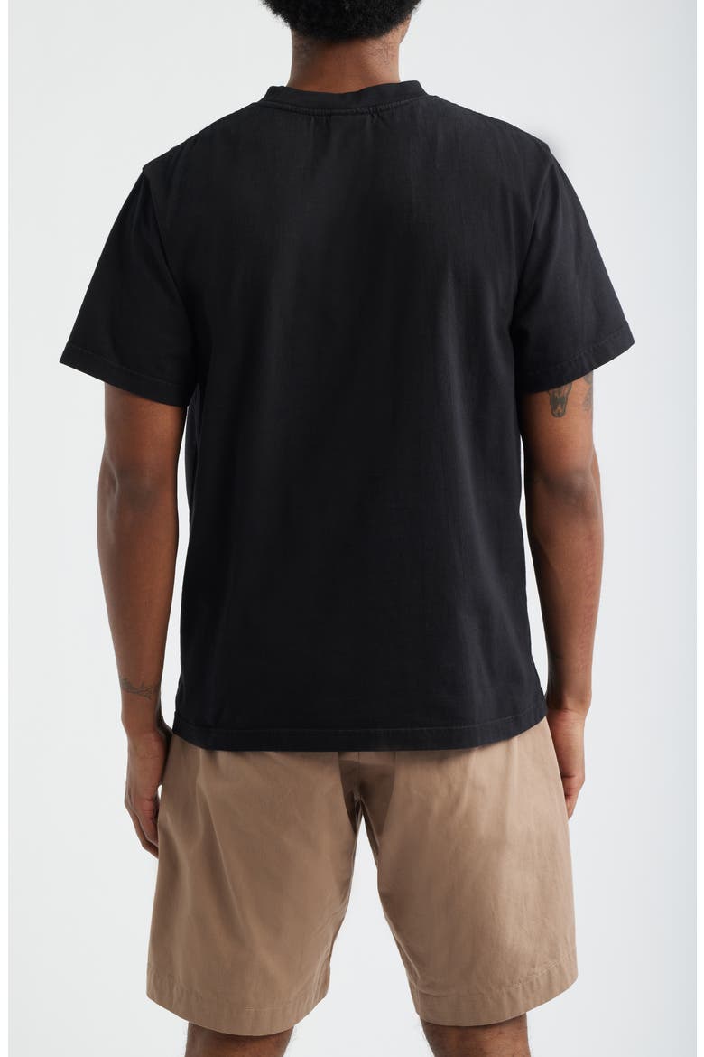 Pigment Dyed Organic Cotton T-Shirt, Alternate, color, BLACK