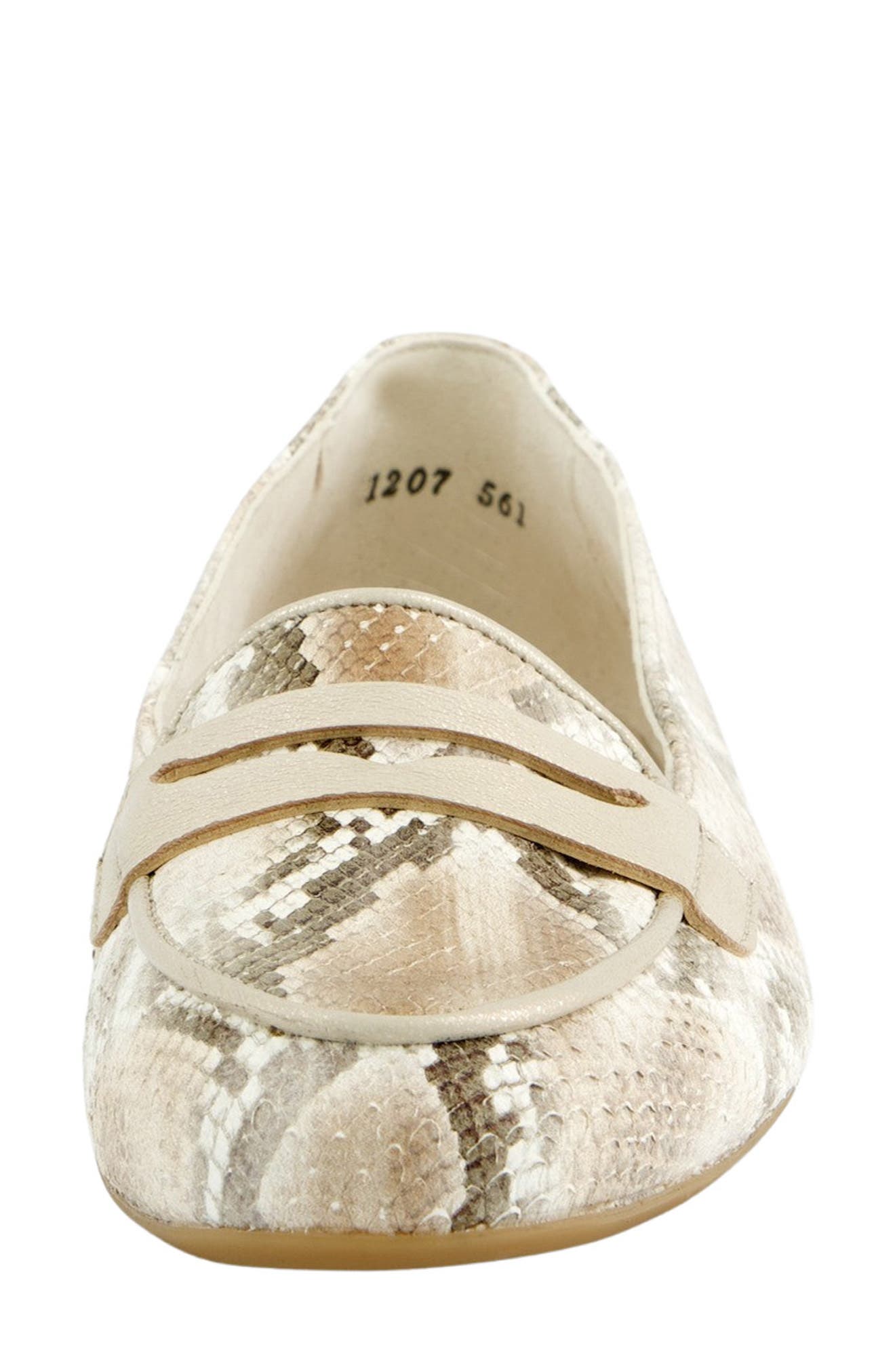 Paul Green Dottie Penny Loafer, Alternate, color, Biscuit Shell Boa Combo