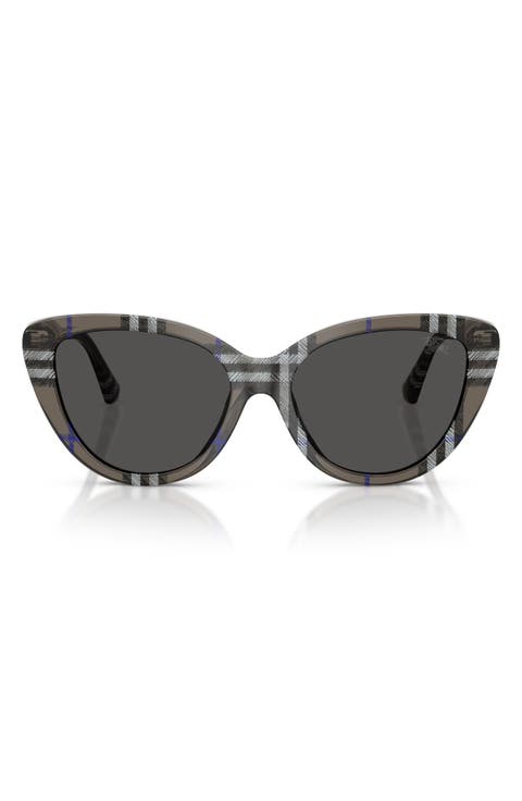 55mm Cat Eye Sunglasses
