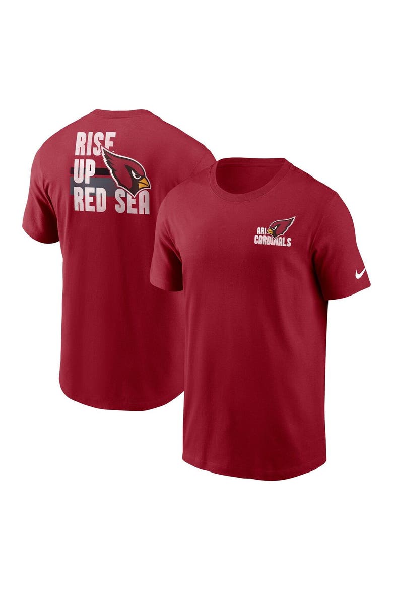 Men's Nike Cardinal Arizona Cardinals Blitz Essential T-Shirt, Main, color, Cardinal