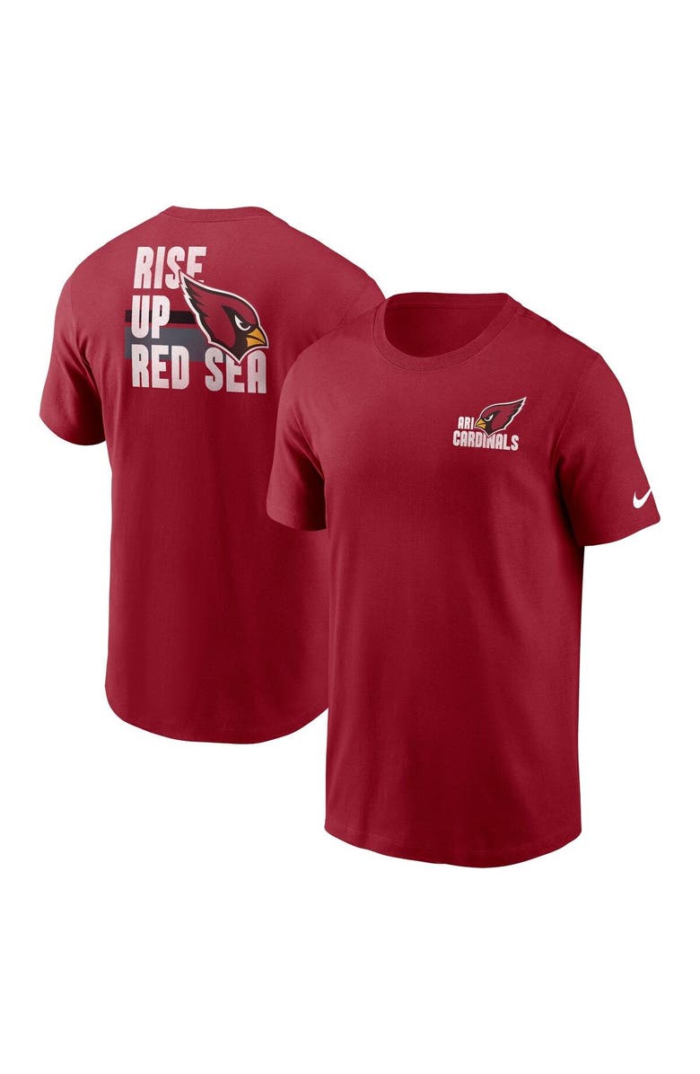 Nike Men's Nike Cardinal Arizona Cardinals Blitz Essential T-Shirt, Main, color, Cardinal