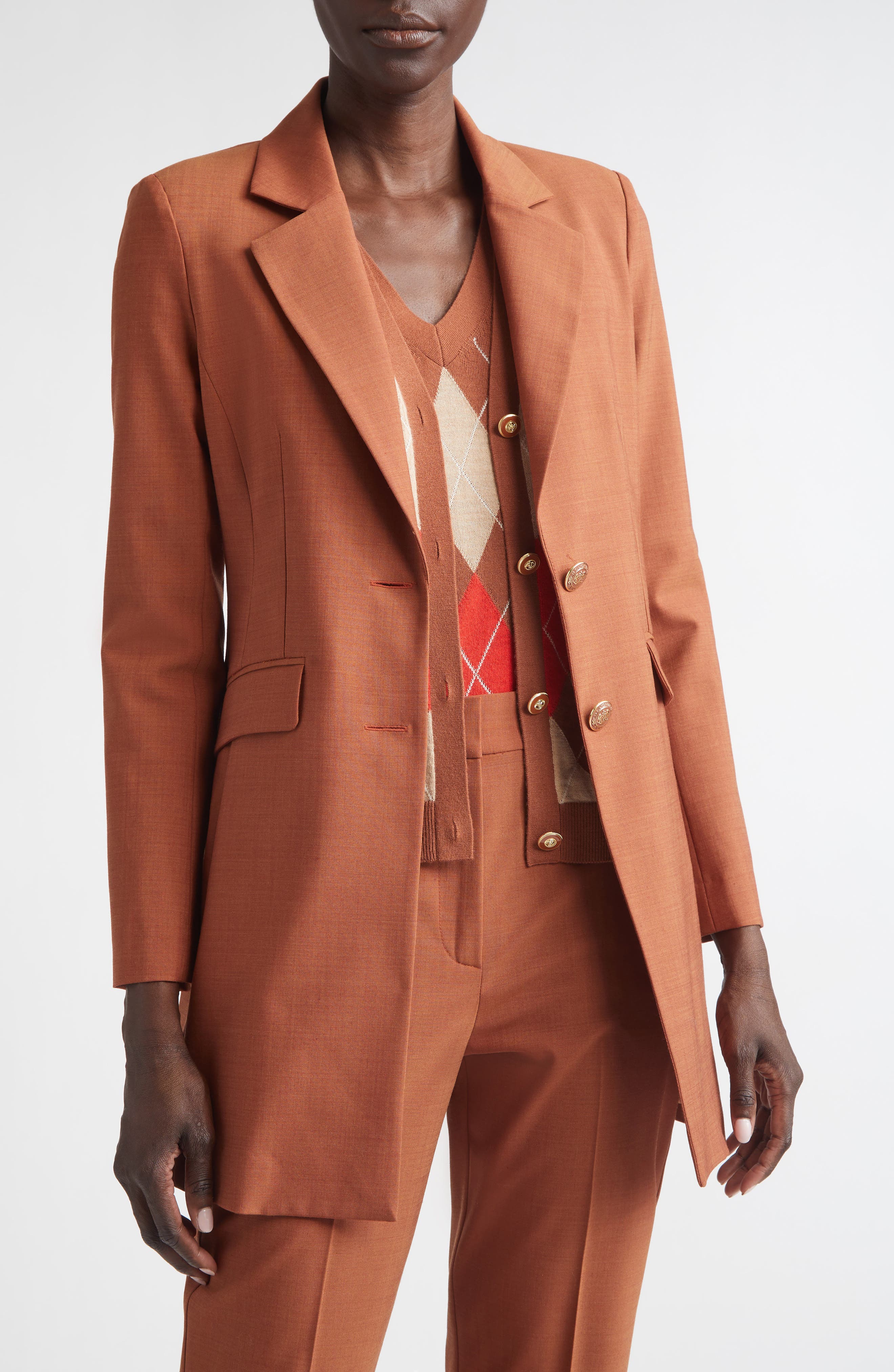 selected RUST MELANGE