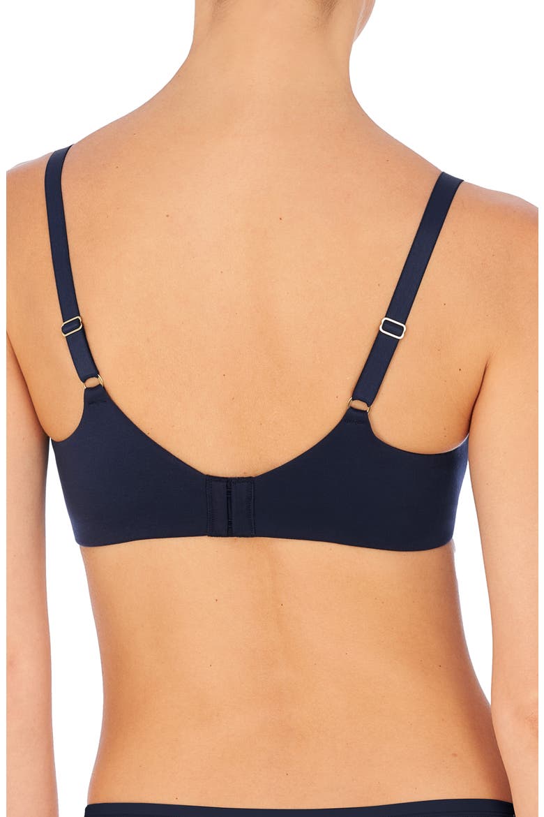 Frame Floral Embroidered Underwire Bra, Alternate, color, DK BLUE CM