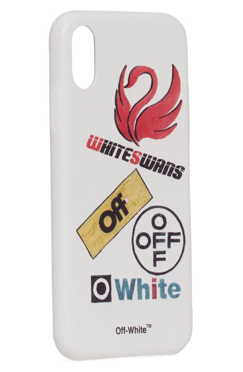 Off-White Multilogo iPhone X Case, Alternate, color,