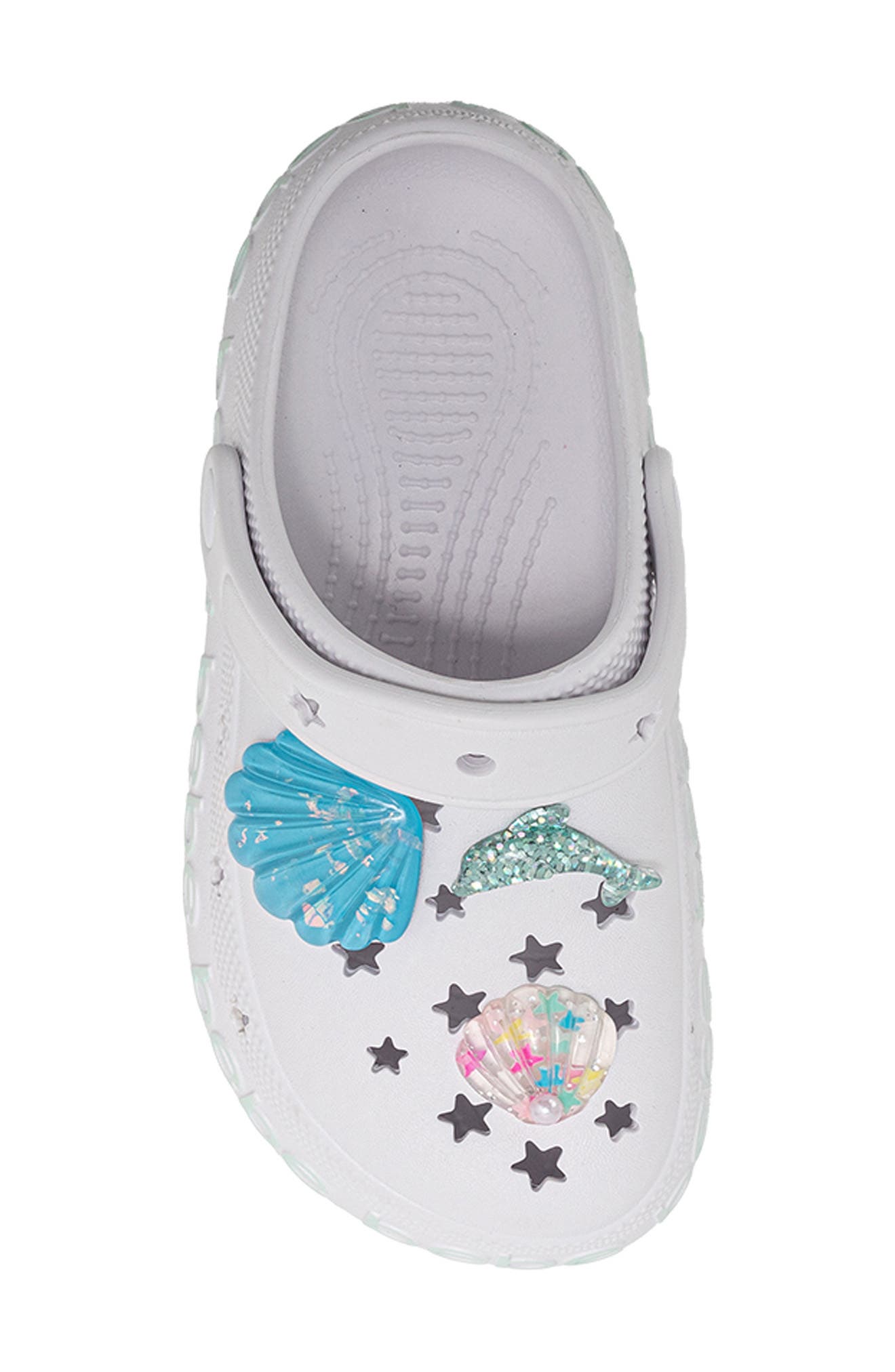bebe Kids' Caetana Clog, Alternate, color, White