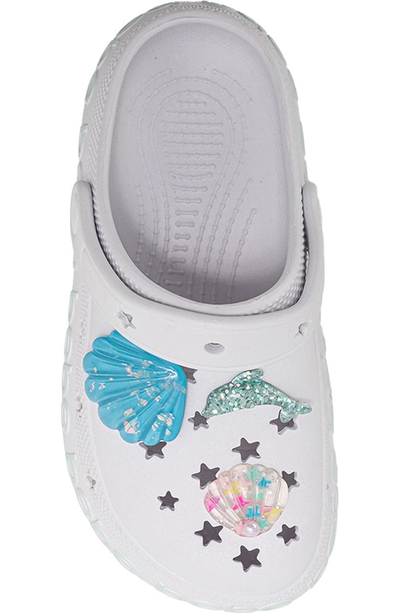 bebe Kids' Caetana Clog, Alternate, color, White
