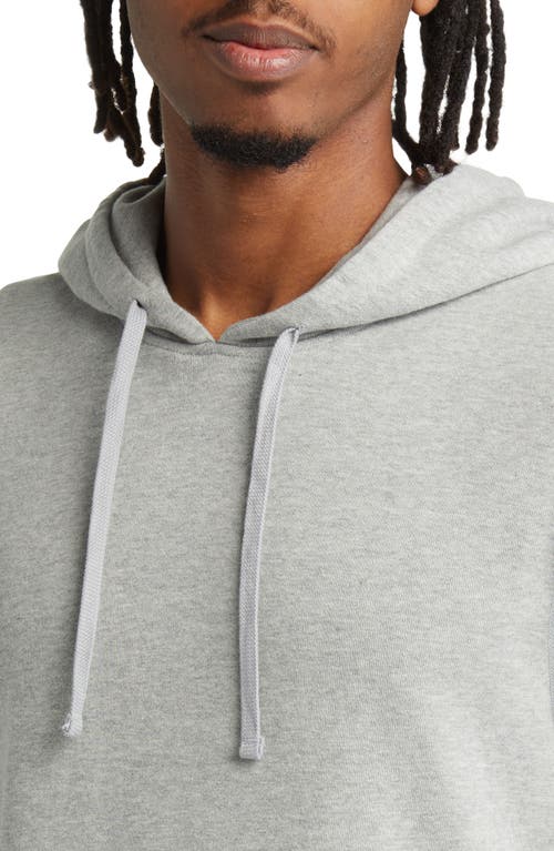 Reigning Champ Classic Fit Handcrafted Midweight Terry Hoodie In Gray