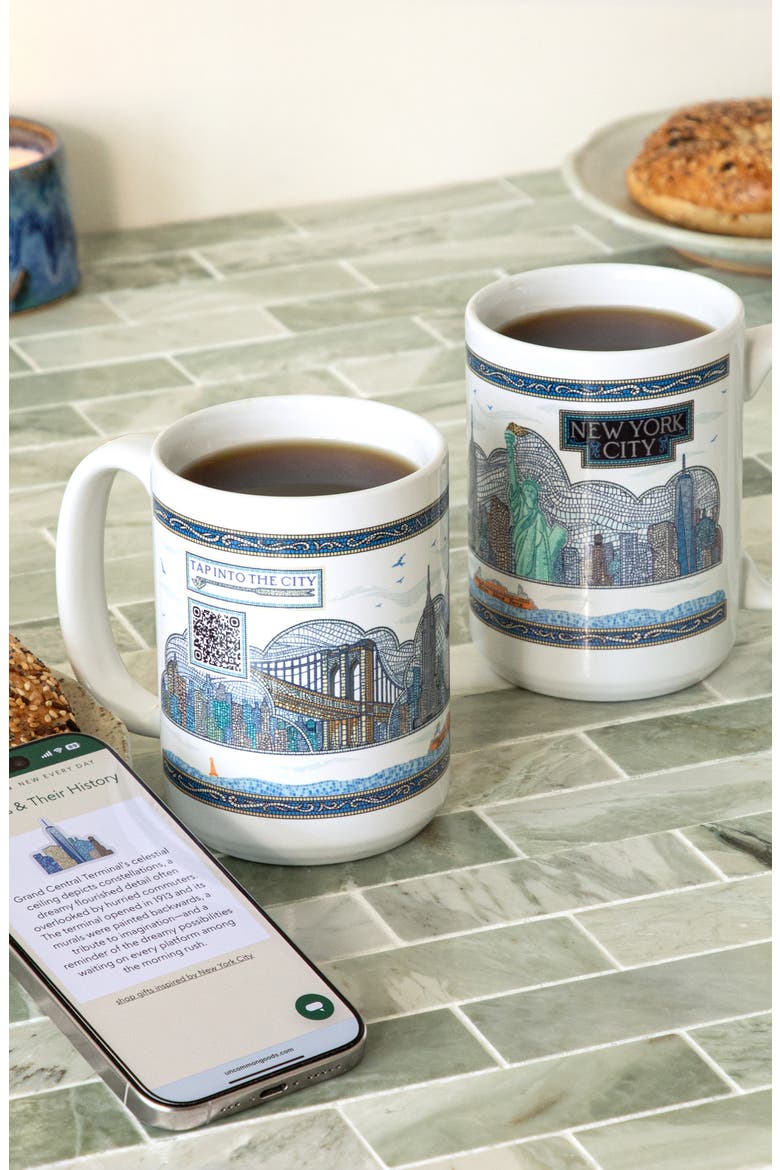 NYC Interactive QR Mug, Main, color, Multi