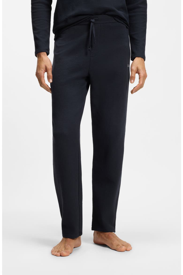 Waffle Knit Lounge Pants, Main, color, DARK BLUE