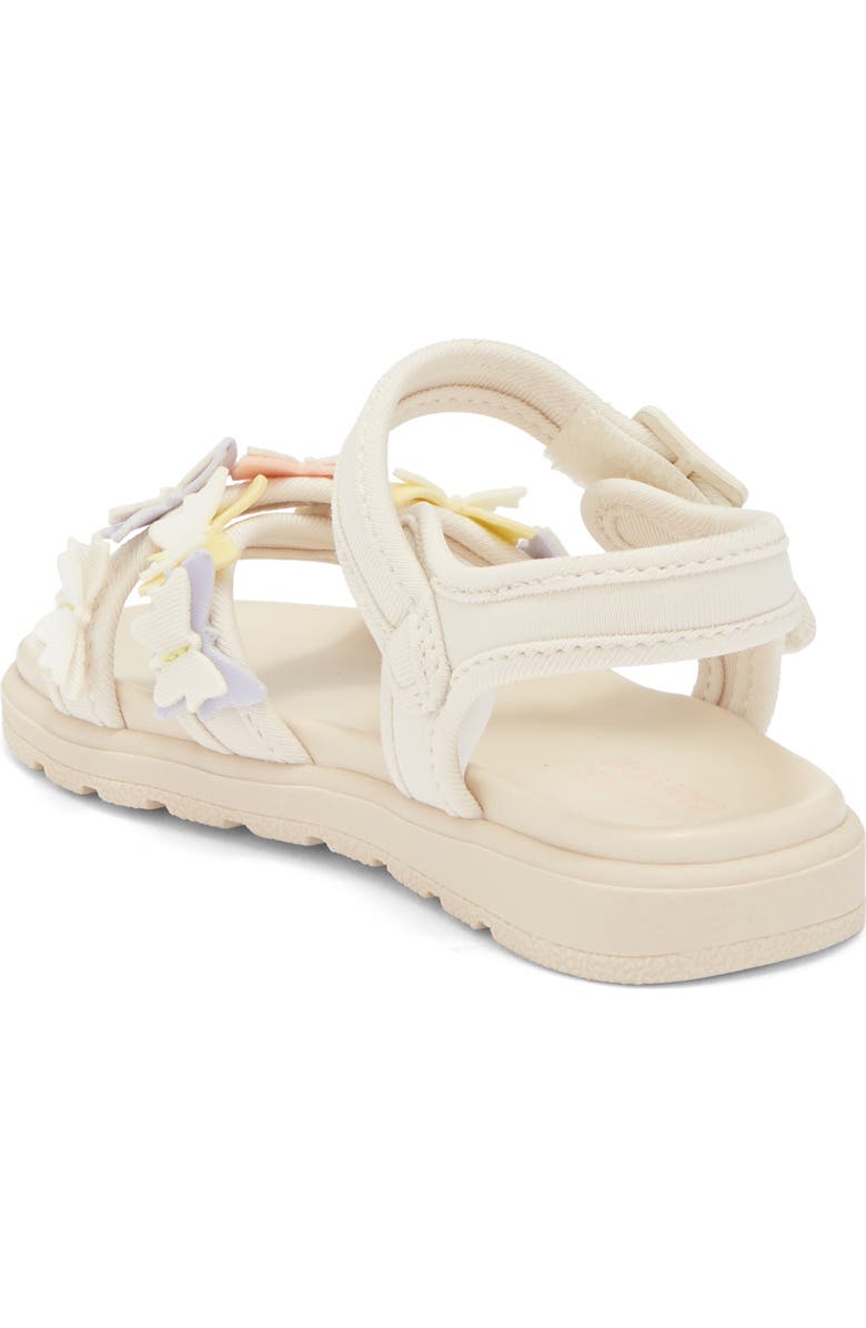 Harper Canyon Kids' Lainee Butterfly Sandal, Alternate, color, Beige Multi