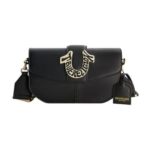 Shoulder Bag with Signature Logo Accent