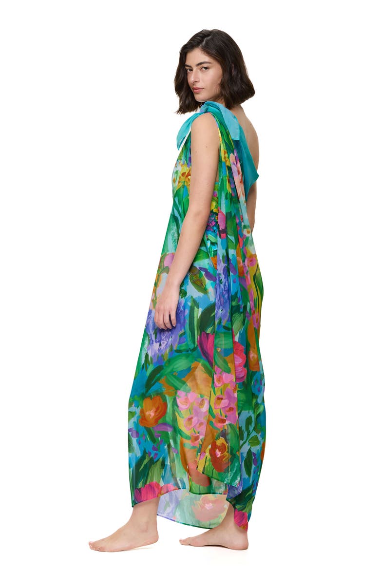 Monet's Garden Pareo, Alternate, color, Multi