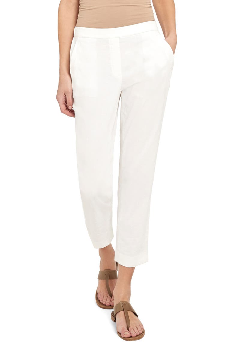 Treeca Pull-On Pants, Main, color, WHITE