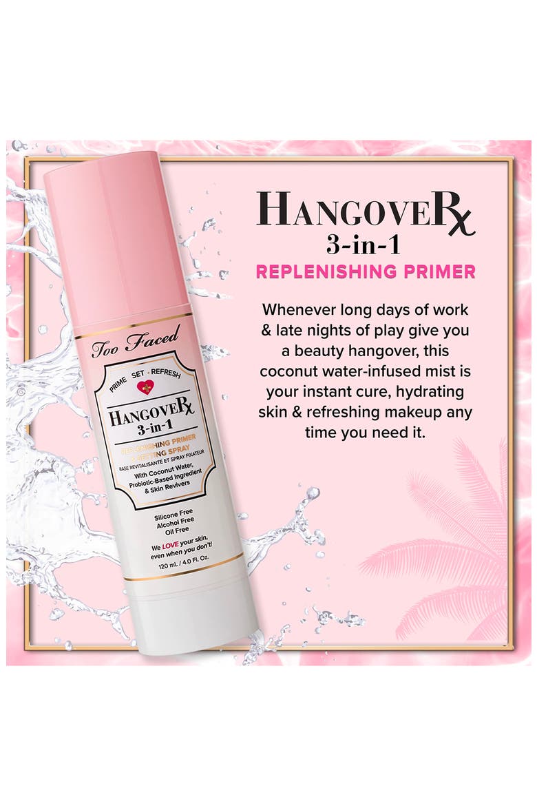 Hangover 3-in-1 Replenishing Primer & Setting Spray, Alternate, color, NO COLOR