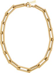 st. Moran Oversize Paper Clip Chain Necklace