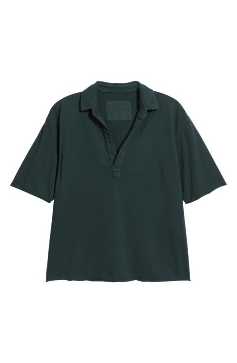Patty Short Sleeve Popover Tee