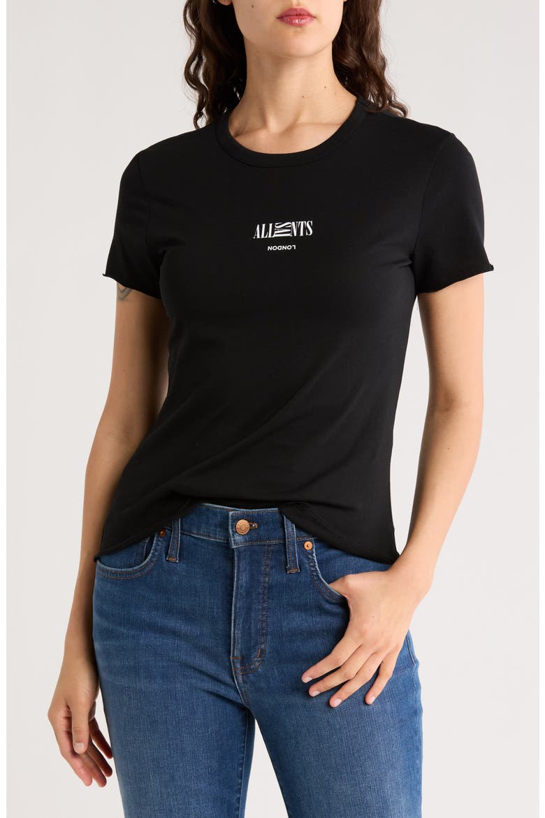 Burman Bela Logo Graphic T-Shirt, Main, color, BLACK
