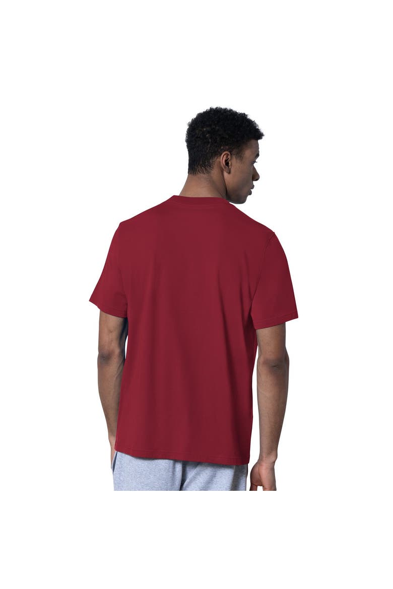 Men's Starter  Cardinal/Heather Gray Arizona Cardinals Two-Pack Logo T-Shirt Set, Alternate, color, Cardinal