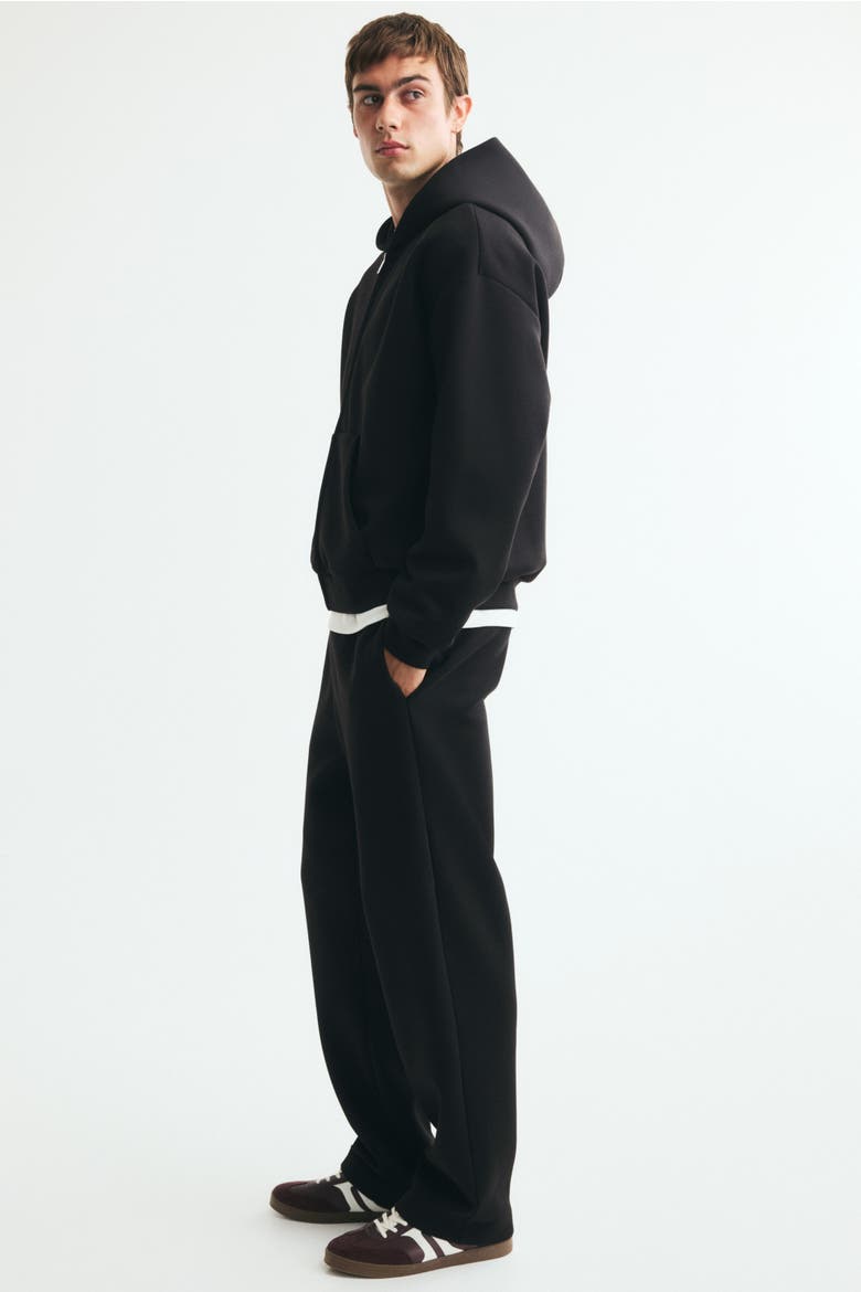 Relaxed-Fit Interlock Sweatpants, Alternate, color, Black