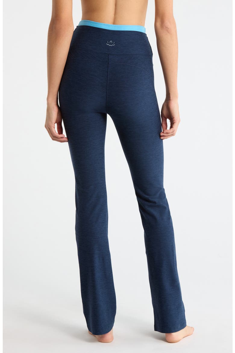 Space Day Layered Bootcut Pants, Alternate, color, NOCTURNAL NAVY