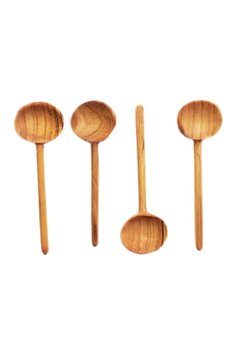 Coffee Spoon - Set of 4, Alternate, color, Natural