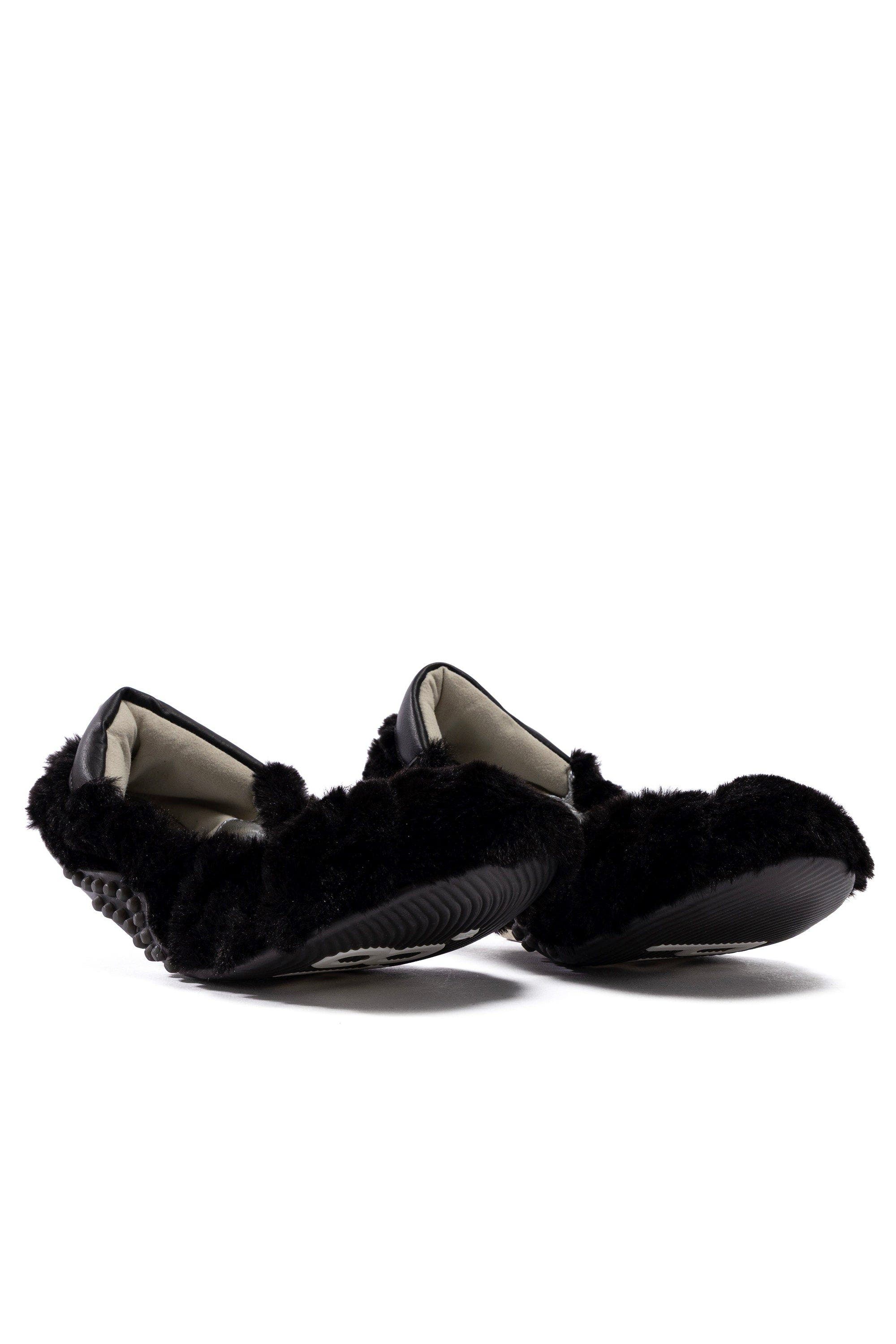P448 Stella Teddy Ballet Flat, Alternate, color, Black