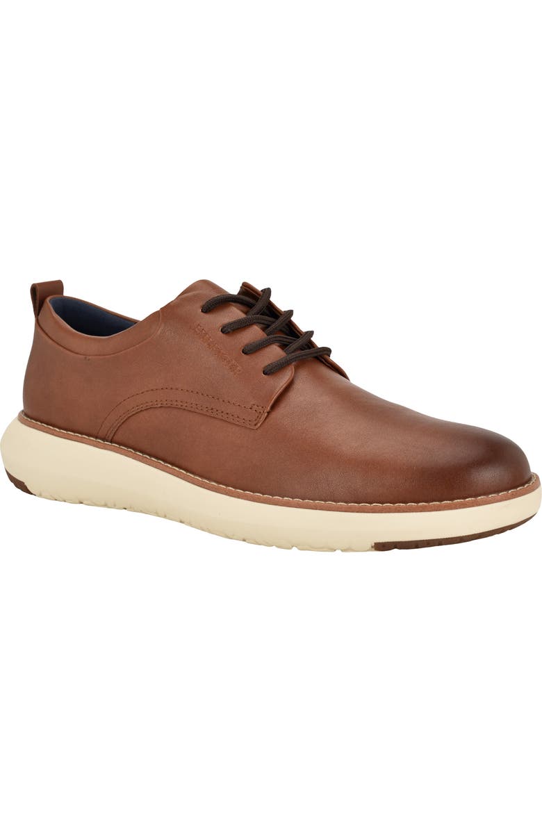 Tommy Hilfiger Foray Derby Sneaker, Main, color, Medium Brown