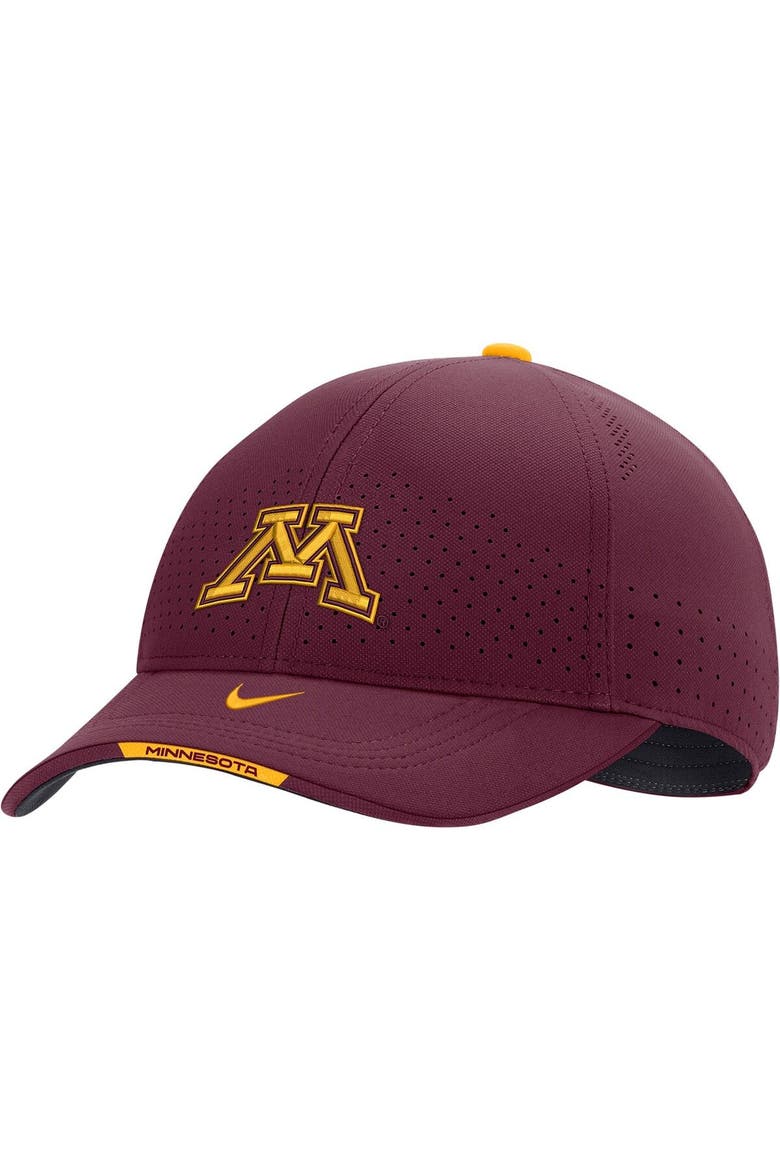 Men's Nike Maroon Minnesota Golden Gophers 2022 Sideline Classic99 Swoosh Performance Flex Hat, Main, color, Maroon
