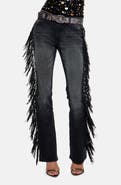 JADED LONDON El Topo Fringe Bootcut Jeans