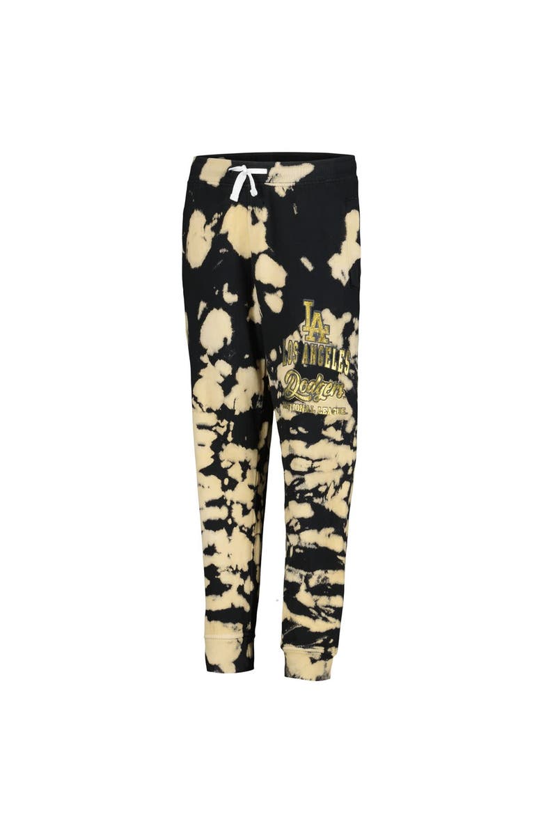 Outerstuff Youth Black Los Angeles Dodgers Lose Yourself Fleece Pants, Alternate, color, Black