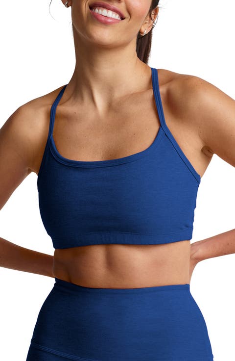 Space Dye Slim Racerback Sports Bra