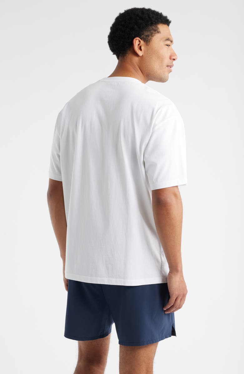 Recess Pickleball x Zella Court Oversize Cotton T-Shirt, Alternate, color, White