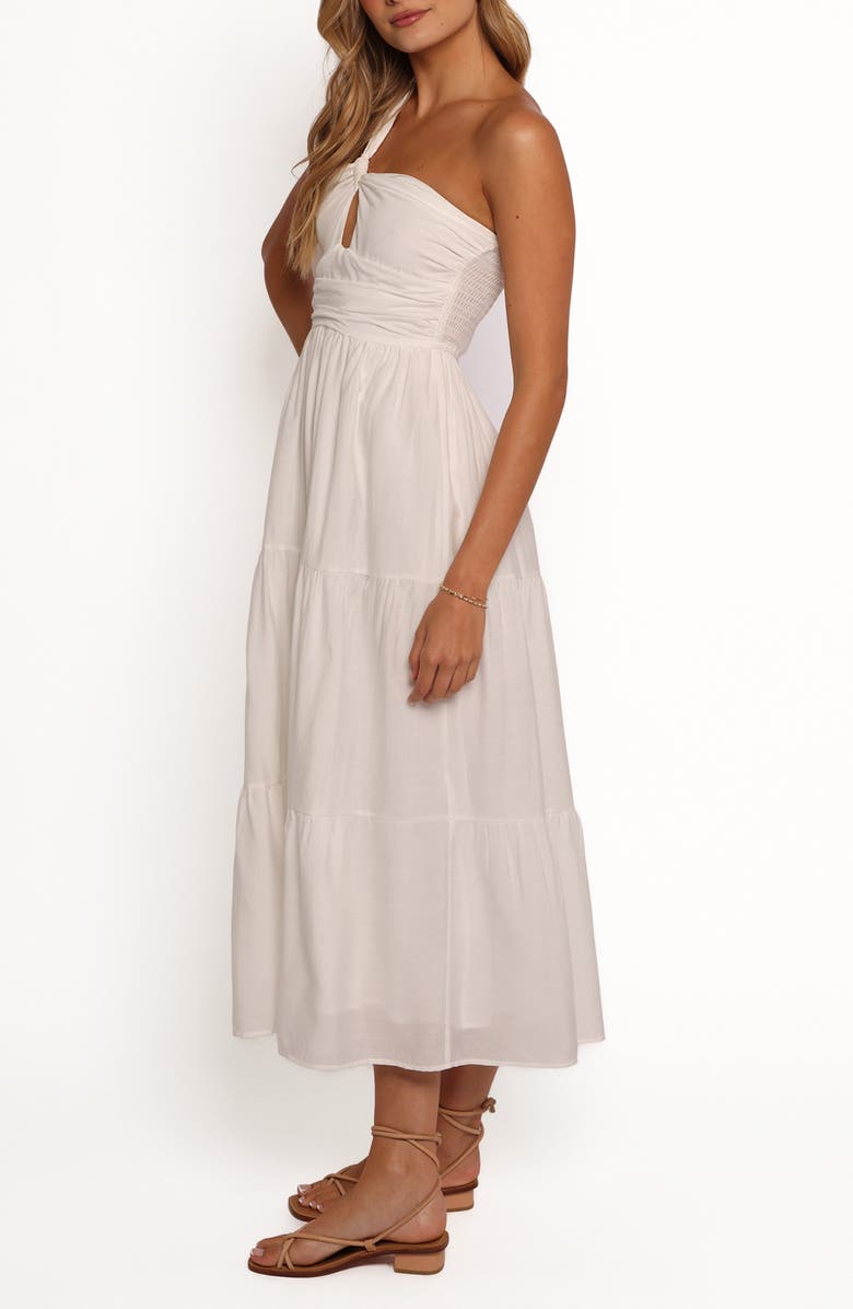 Petal & Pup Vinnie One-Shoulder Maxi Dress, Alternate, color, White