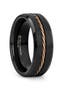 selected Black / Rose Gold 8Mm