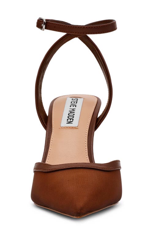 Steve Madden Alliance Pointed Toe Pump In Brown