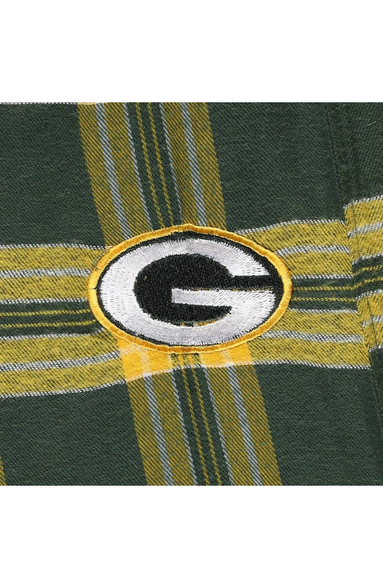 CONCEPTS SPORT Women's Concepts Sport Green/Gold Green Bay Packers Plus Size Badge T-Shirt & Pants Sleep Set, Alternate, color, 