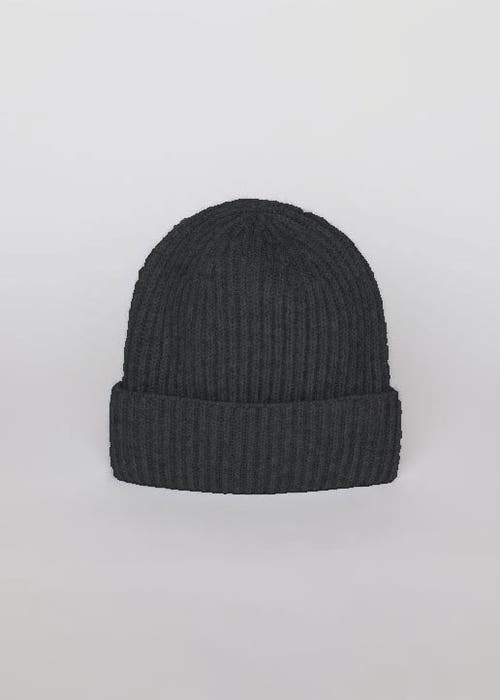 Hat Attack Cashmere Rib Beanie In Black
