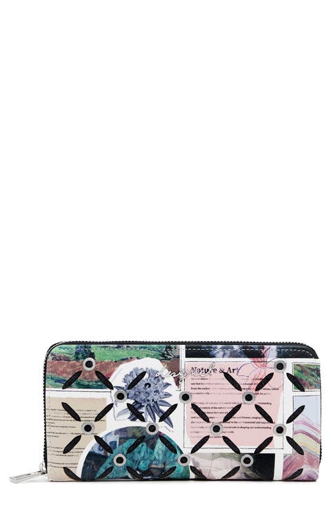 Grommet Zip-Around Wallet