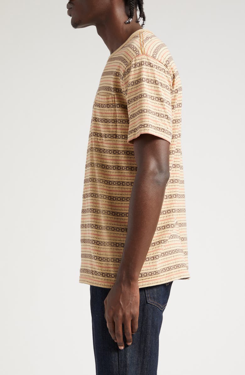 Double RL Southwestern Stripe Pocket T-Shirt, Alternate, color, 