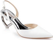 Badgley Mischka Collection Lucille Slingback Pointed Toe Pump