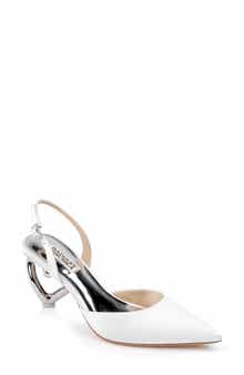 Badgley Mischka Collection Lucille Slingback Pointed Toe Pump