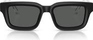 Emporio Armani 51mm Rectangle Sunglasses